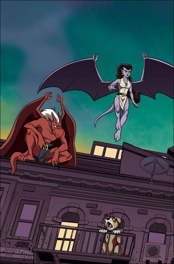 Gargoyles (2022) issue 9-K Tony Fleecs & Trish Forstner 1:15 Virgin Cover