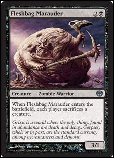 Magic the Gathering: Duel Decks: Garruk vs. Liliana (Base Set) card 38 Fleshbag Marauder