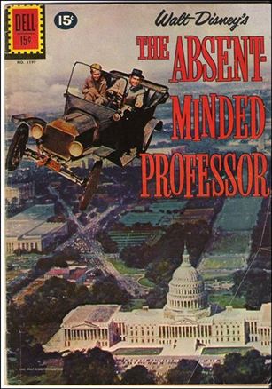 Walt Disney's the Absent Minded Professor Cover Image 1