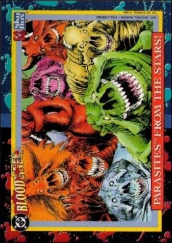 DC Bloodlines (Base Set) card 53 Parasites From The Stars!