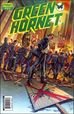 Green Hornet (2010) issue 22-B Jonathan Lau Cover
