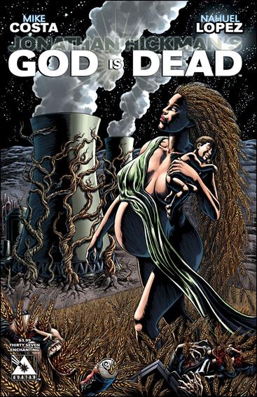 God is Dead issue 37-E Raulo Caceres Enchanting Cover