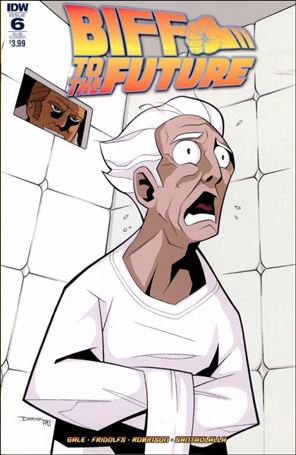 Back to the Future: Biff to the Future issue 6-B Derek Fridolfs Subscription Cover