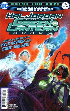 Hal Jordan and the Green Lantern Corps issue 15 Mikel Janin Cover