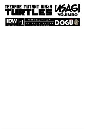 Teenage Mutant Ninja Turtles / Usagi Yojimbo: WhereWhen issue 1-C Blank/Sketch Cover