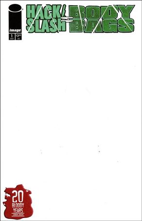 Hack/Slash / Body Bags issue 1-D Blank Cover