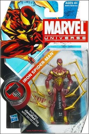 Marvel Universe (Series 2) figure 021 Iron Spider-Man