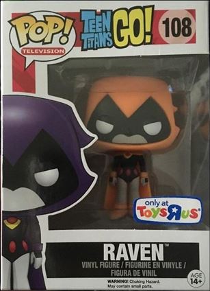 POP! Television figure 108-D Raven (Orange) Toys R Us