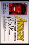 Avengers Priority Identification (Promo) card nn10 Red Hulk