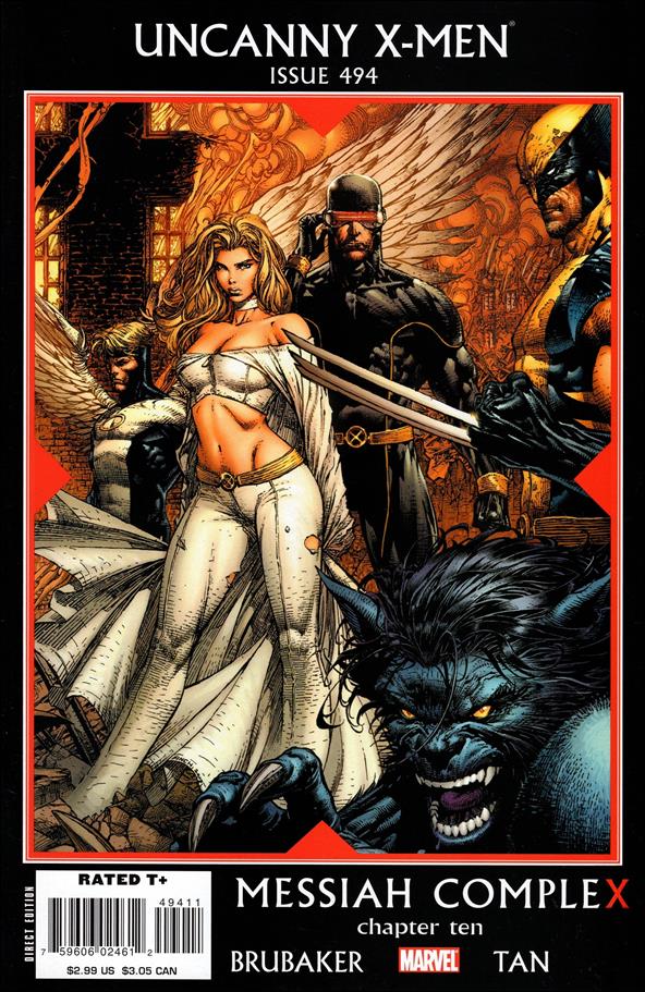 Uncanny X-Men (1981) issue 494 David Finch Cover