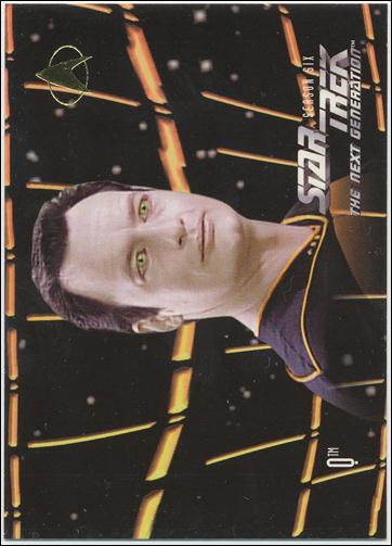 Star Trek: The Next Generation - The Episode Collection Season Six (Base Set) card 629 Q