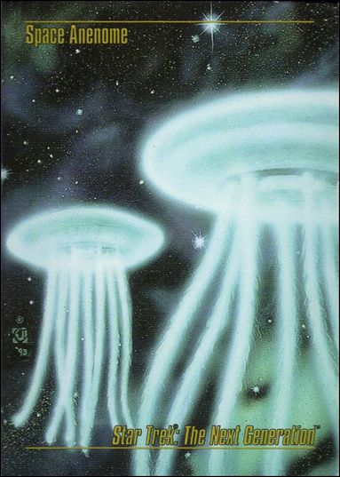 Star Trek Master Series: Series 1 (Base Set) card 68 Space Anenome