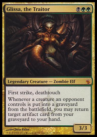 Magic the Gathering: Mirrodin Besieged (Base Set) card 96 Glissa, the Traitor