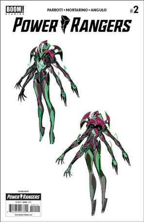 Power Rangers issue 2-I Dan Mora Cover (2nd Printing)
