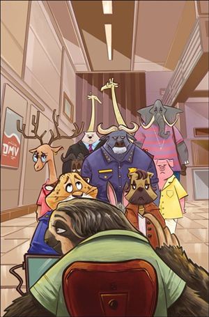 Zootopia (2025) issue 3-I Alessandro Ranaldi Virgin 1:15 Cover