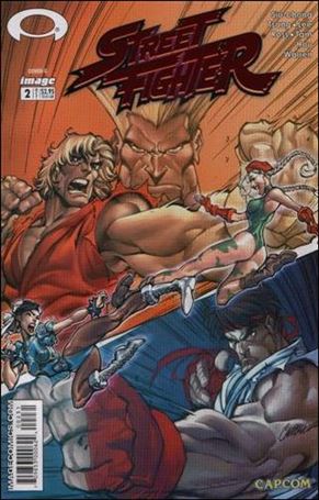 Street Fighter (2003) issue 2-E J. Scott Campbell Foil Cover
