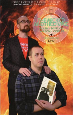 Wicked + the Divine issue 26-C Katie West and Jamie Mckelvie Image Tribute Cover