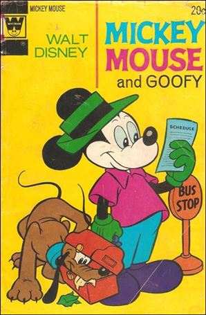 Walt Disney's Mickey Mouse issue 145-B Whitman Cover