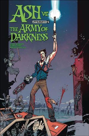 Ash vs. the Army of Darkness issue 5-B Mauro Vargas Cover
