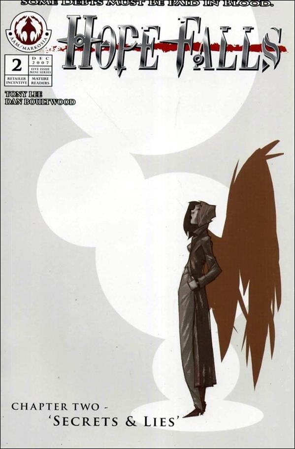 Hope Falls issue 2-B Dan Boultwood Retailer Incentive Cover