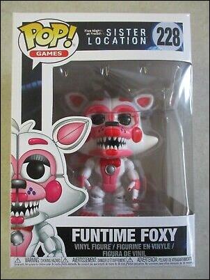POP! Games figure 228 Funtime Foxy
