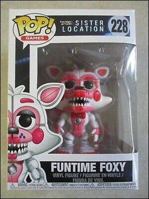 POP! Games figure 228 Funtime Foxy