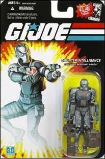 G.I. Joe 25th Anniversary Basic 3 3/4" Action Figures figure 64 Mercenary Wraith (Counter Intelligence)