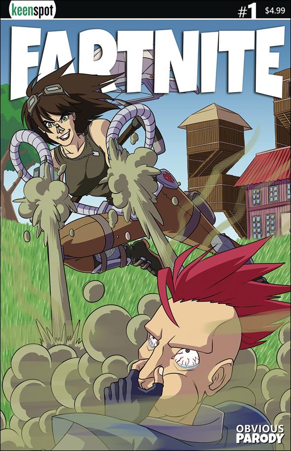 Fartnite issue 1-D "Blown Away" Cover