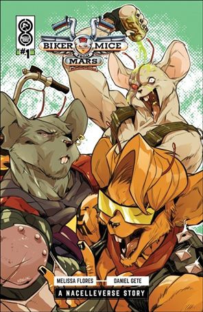 Biker Mice from Mars (2025) issue 1-B Karl Kerschl Cover