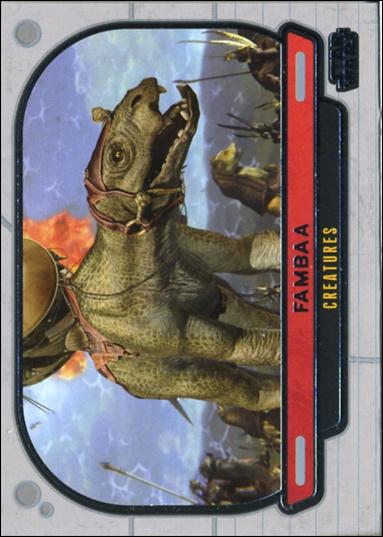 Star Wars Galactic Files (Base Set) card 298 Fambaa Creatures