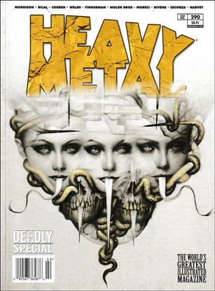 Heavy Metal issue 290 Dan Quintana Cover
