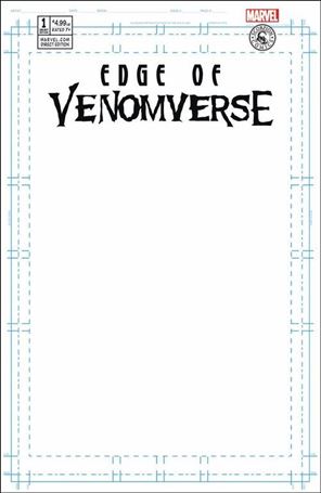 Edge of Venomverse issue 1-R Scorpion Comics Blank/Sketch Cover 1/3000