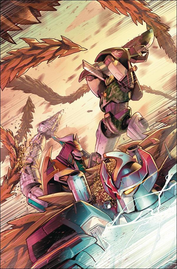 Mighty Morphin Power Rangers issue 23 Jamal Campbell Cover