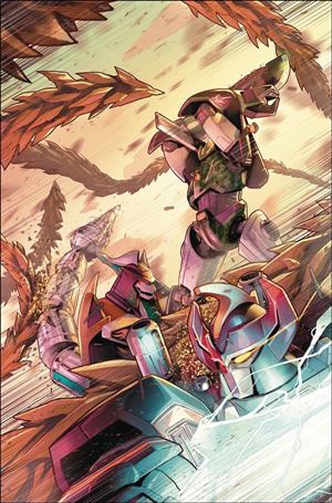 Mighty Morphin Power Rangers issue 23 Jamal Campbell Cover