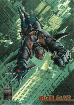 Marvel Premium QFX (Heroes Reformed Photographix Subset) card 6 Iron Man