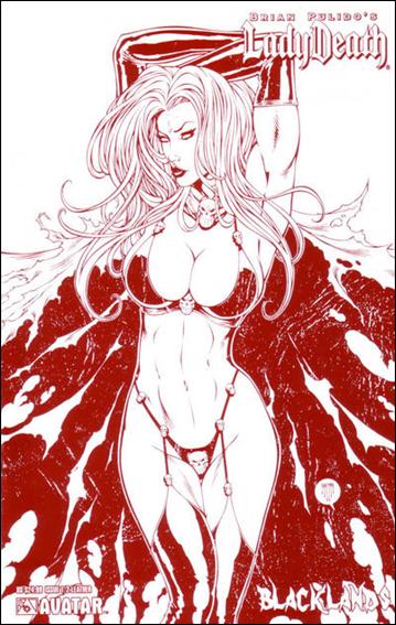 Brian Pulido's Lady Death: Blacklands issue 1/2-K Leather Cover