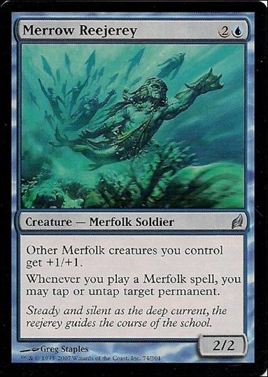 Magic the Gathering: Lorwyn (Base Set) card 74 Merrow Reejerey