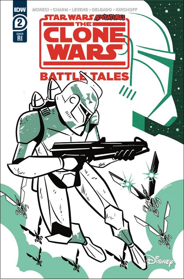 Star Wars Adventures: The Clone Wars - Battle Tales issue 2-B 1:10 Cover
