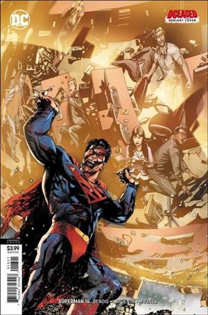 Superman (2018) issue 16-B Jason Masters DCeased Cover 