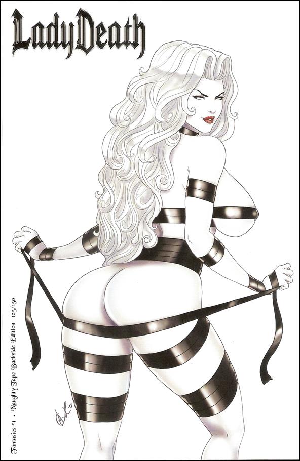 Lady Death: Fantasies issue 1-E Naughty Tape Backside Edition 1/150