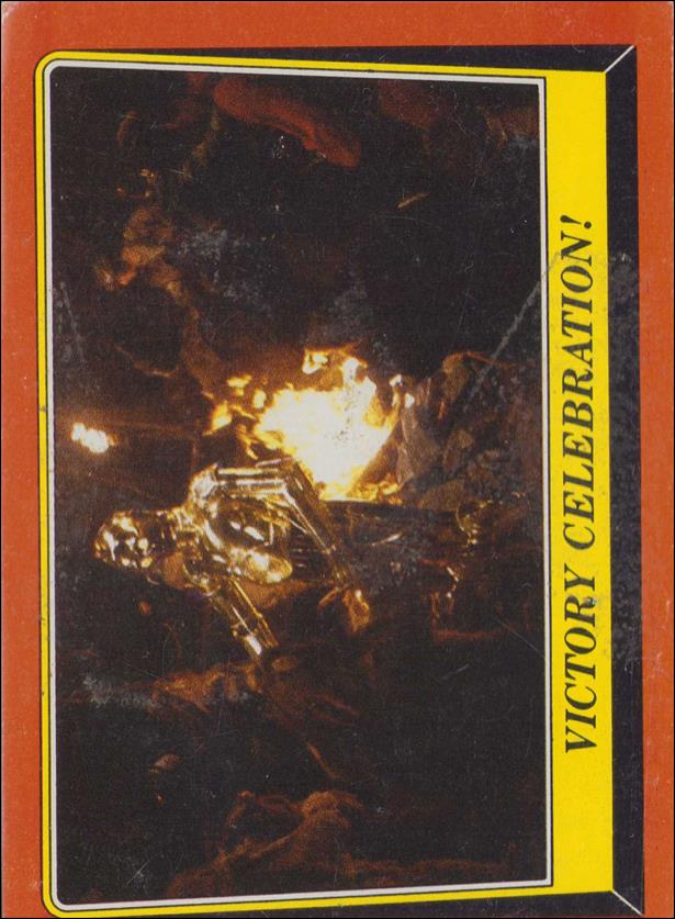 Star Wars: Return of the Jedi: Series 1 (Base Set) card 126 Victory Celebration!