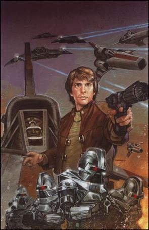 Classic Battlestar Galactica issue 1-C Dave Dorman 1:15 Virgin Cover