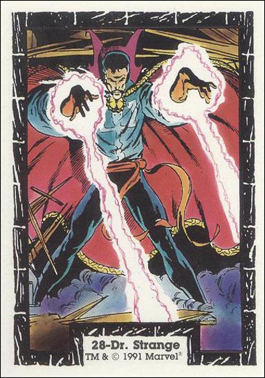Incredible Hulk (Base Set) card 28 Dr. Strange