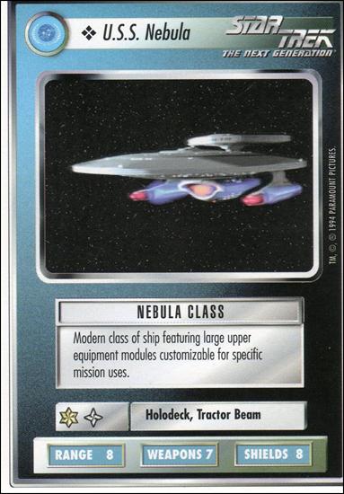 Star Trek: Premiere Unlimited (Base Set) card 339 U.S.S. Nebula