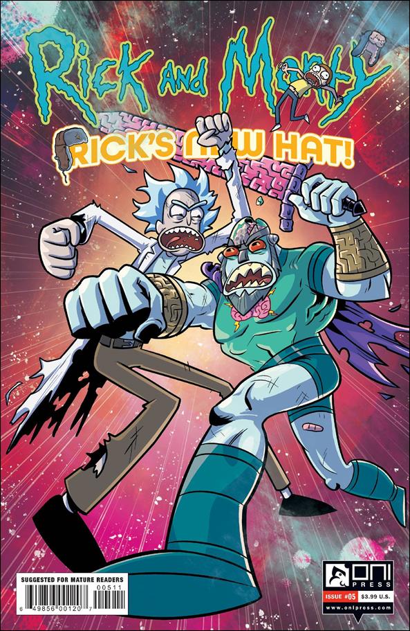 Rick and Morty: Rick's New Hat issue 5 Fred C. Stresing Cover