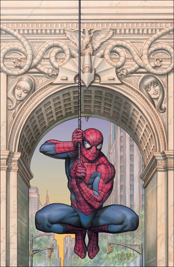 Amazing Spider-Man (2025) issue 1-T Retailer Excl. J.M. Linsner Virgin Cover 1/3000