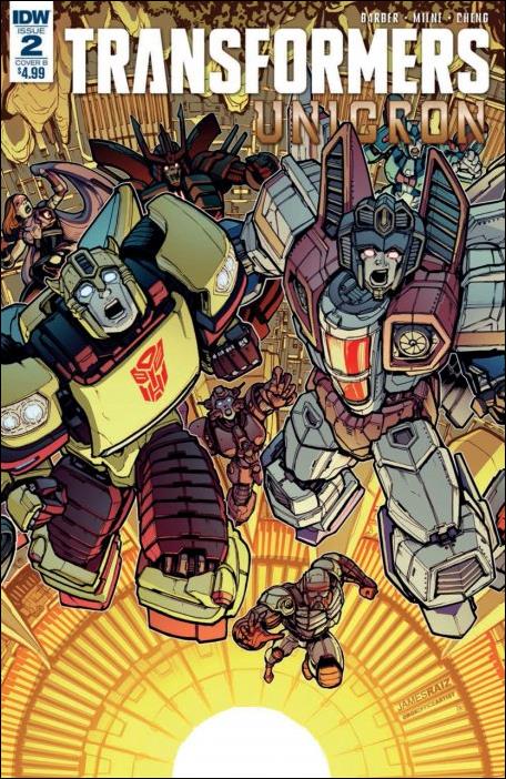 Transformers: Unicron issue 2-B James Raiz Cover