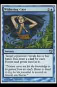 Magic the Gathering: 9th Edition (Base Set) card 113 Withering Gaze