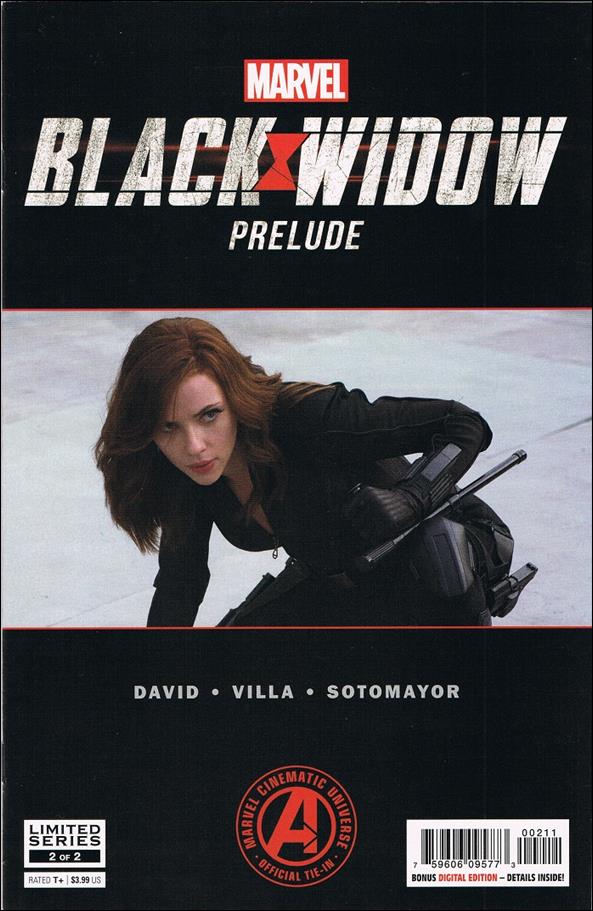Marvel's Black Widow Prelude issue 2 Photo Cover