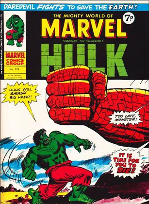 Mighty World of Marvel (UK) (1972) issue 119
